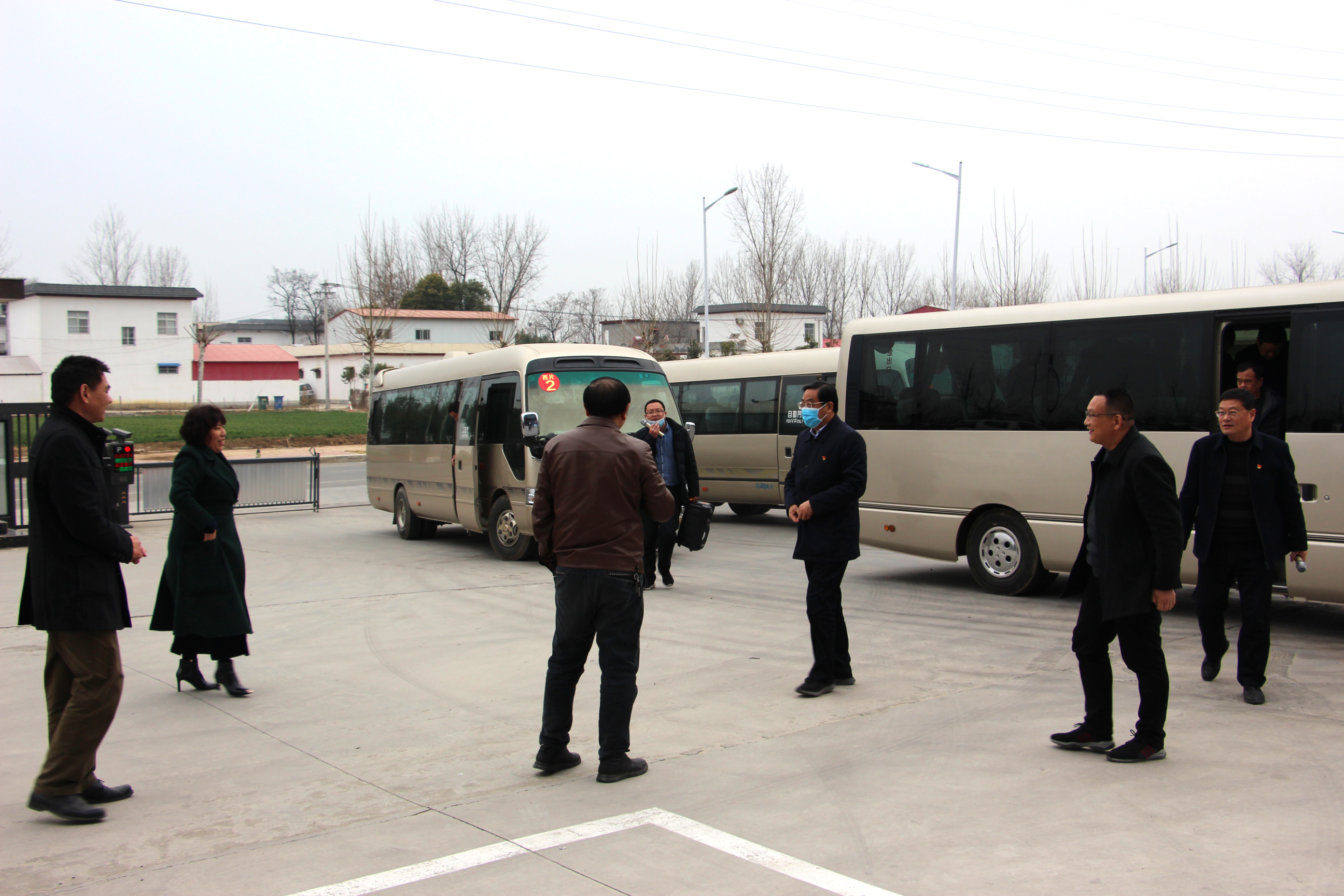 河南省社旗县县委书记余广东莅临南阳杜尔视察指导工作